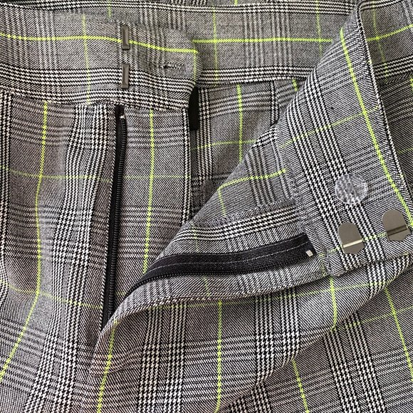 NWT Bar III Becca Tilley x Plaid Tapered Pants - Picture 10 of 13